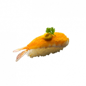 Curry Shrimp Sushi