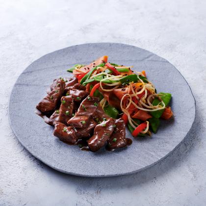Beef Teppan with Yasay Itame Mix