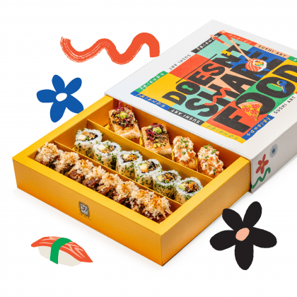The One with 18 pieces Friends Platter