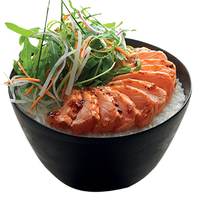 salmon-donburi